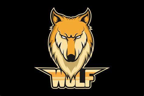 wolf e-sports team mascot logo 3194773 Vector Art at Vecteezy