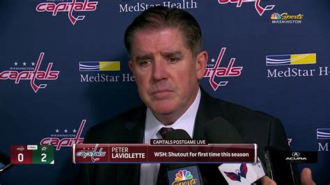 Capitals head coach Peter Laviolette reacts to 'difficult' loss to ...