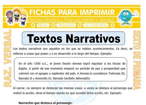 Ejemplo De Texto Narrativo Para Ninos – Nuevo Ejemplo