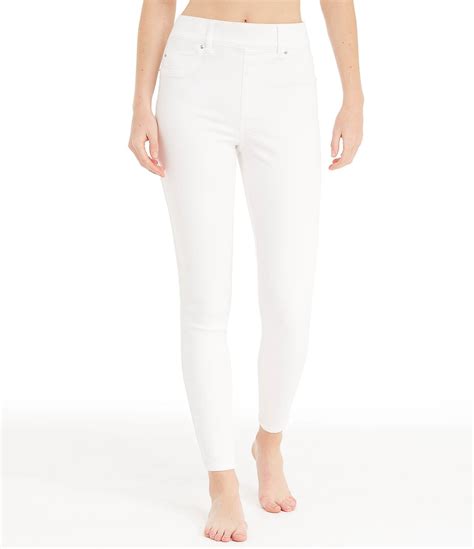 Spanx White Ankle Skinny Jeggings | Dillard's