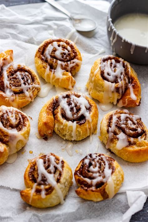 Quick Air Fryer Cinnamon Rolls (Ready in 15-Minutes) - Happy Foods Tube