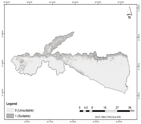 Suitable Habitat for Wild Water Buffalo in CNP Previous studies on ...