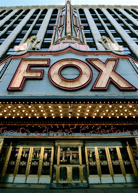 Fox Theatre - Detroit | Detroit michigan, Pure michigan, Detroit