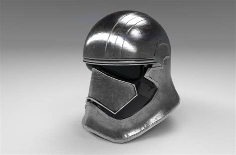 Captain Phasma Helmet 3D Model $50 - .max .obj .fbx - Free3D