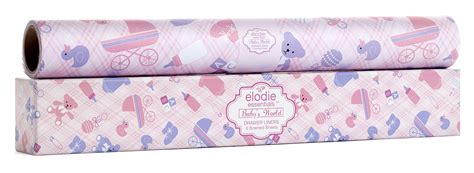 Galleon - Scented Drawer Liners For Baby Girl - Baby Powder Fragrance (Pink And Lavender)