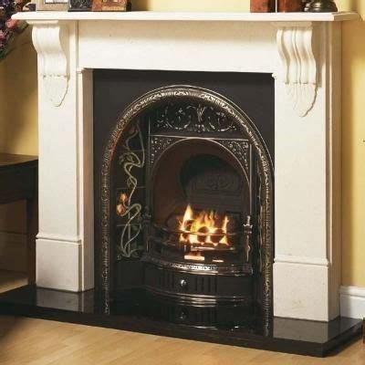 Belfast Cast Iron Fireplace Insert | Edwardian Fireplaces | Cast iron fireplace, Cast iron ...