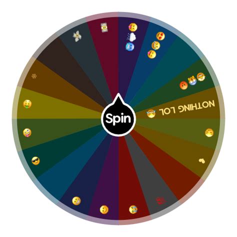 Find the 😏 emoji | Spin The Wheel App