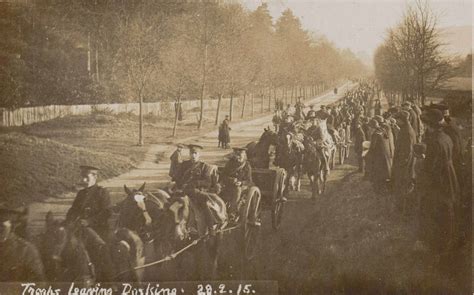 Troops leaving Dorking 28 Feb 1915 - Dorking Museum & Heritage Centre