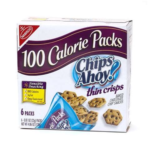 Nabisco 100 Calorie Packs Thin Crisps Baked Snacks 6 Pack Reviews 2019