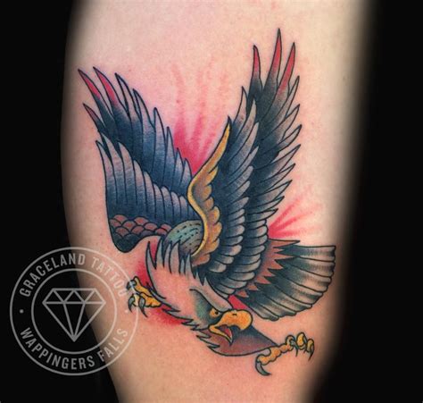 Screaming Eagle Tattoo by Adam Lauricella: TattooNOW