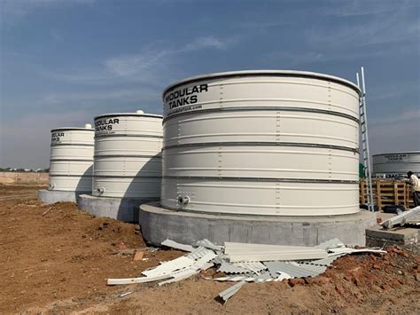 Industrial Water Tank, Capacity: 30000L To 5000000L, Rs 500000 /piece | ID: 9267948062