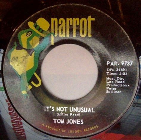 Tom Jones - It's Not Unusual (1965, Vinyl) | Discogs