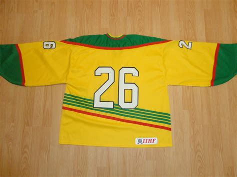 Lithuania - GARY's INTERNATIONAL HOCKEY JERSEYS