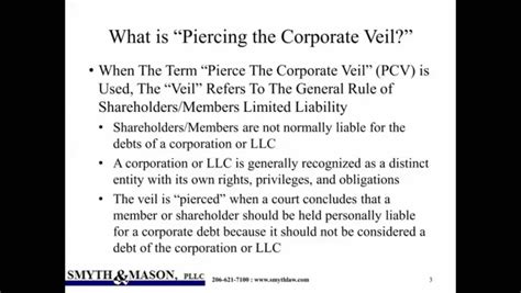 What is Piercing the Corporate Veil and Why Does It Happen — Video ...