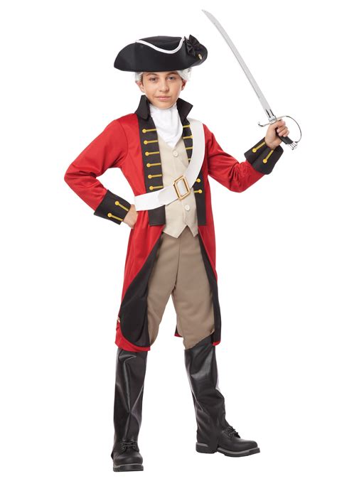 Boys British Redcoat Costume