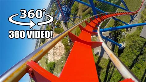 Superman Roller Coaster 360 VR POV Six Flags Fiesta Texas Virtual Reality #rollercoaster - YouTube