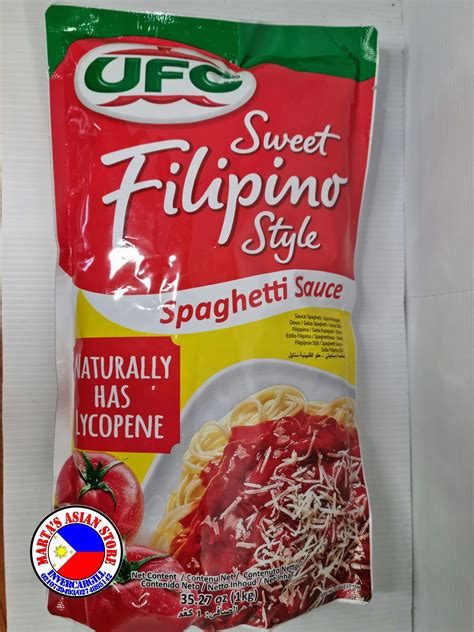 UFC Filipino Style Spaghetti sauce 1kg - Marta Asian Store