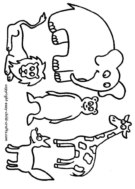 Noah And Animals Coloring Pages