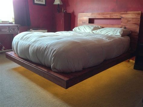 DIY Floating Bed With Lights to Build Yourself (TUTORIAL)