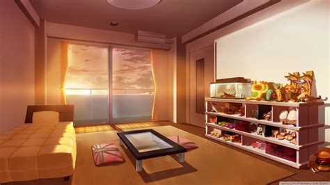 Bedroom Anime Art Ultra HD Desktop Background Wallpaper for 4K UHD TV : Widescreen & UltraWide ...