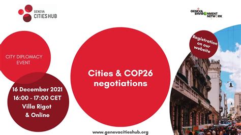 Cities & COP26 - YouTube