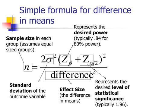 PPT - Introduction to sample size and power calculations PowerPoint ...