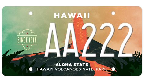 New Specialty License Plates for Hawaiʻi's National Parks | Hawaii ...