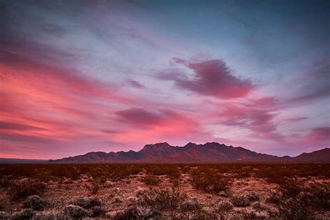 Desert Sunset - Mojave Desert, CA [OC] [1920x1080] : r/EarthPorn