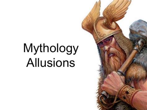 Mythology Allusions