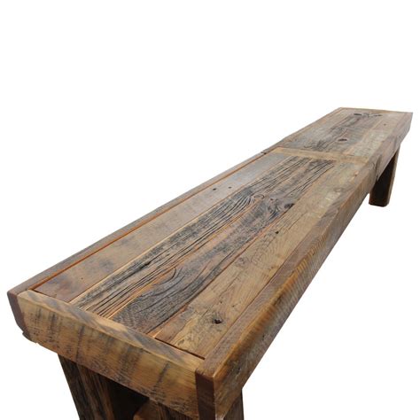 Reclaimed Timber Bench | Four Corner Furniture | Bozeman MT