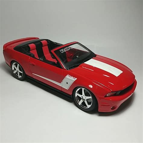 Maisto Red 2010 Roush Ford Mustang 427R Convertible 1:18 Scale Diecast Car #Maisto #Ford | Ford ...