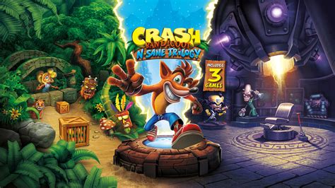 Download Video Game Crash Bandicoot N. Sane Trilogy 4k Ultra HD Wallpaper