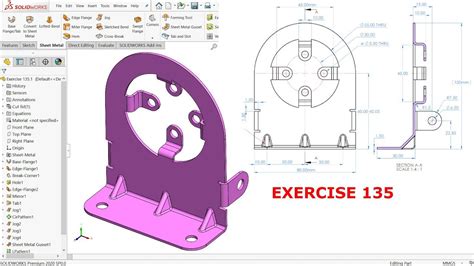 Solidworks Sheet metal Jog Feature | Solidworks, Sheet metal drawing ...