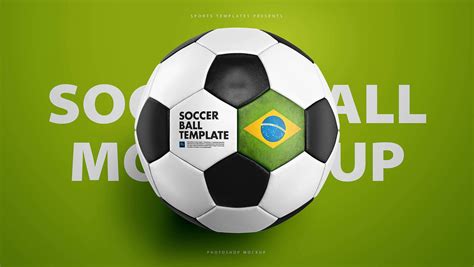 Soccer Football Ball Photoshop Template – Sports Templates