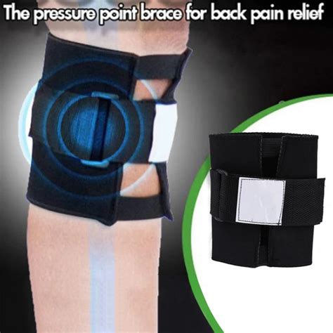 Pressure Point Back Pain Relief Acupressure Sciatic Nerve Leg Knee Brace Support -in Massage ...