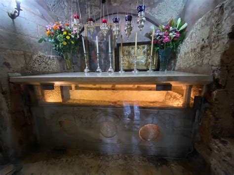 Tomb of the Virgin Mary in Gethsemane Jerusalem