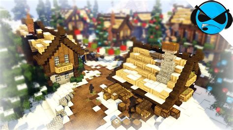 Minecraft Winter Village