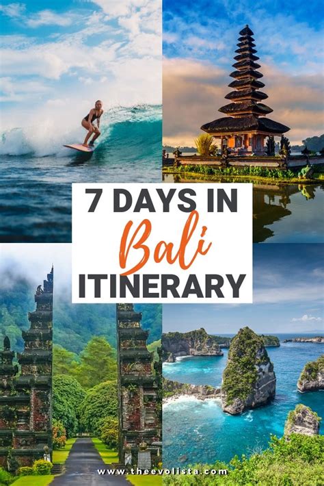 The Ultimate 7 Day Bali Itinerary