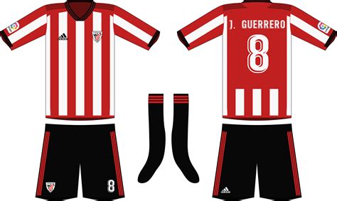 Adidas Athletic Bilbao 2019-20 Home Kit (La Liga)