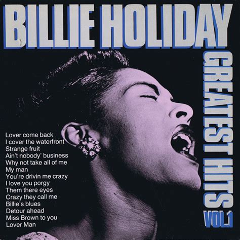 Billie Holiday - Greatest Hits Vol. 1 | Releases | Discogs