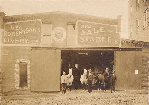 George Robertson’s Livery Stable | Marion Illinois History Preservation