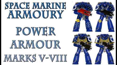 Space Marine Armor Marks