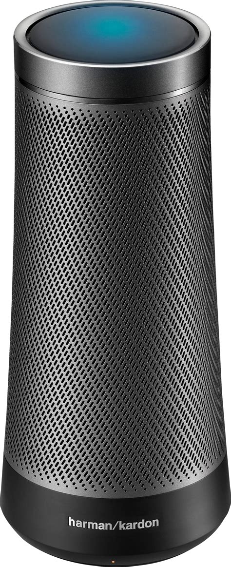 Best Buy: harman/kardon Invoke Smart Bluetooth Speaker Graphite ...