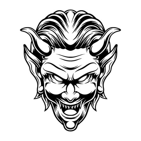 Premium Vector | Dracula face is scary mascot illustration