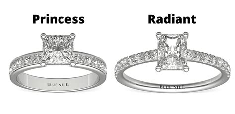 Princess vs Square-Cut Diamond (Comparison) | TeachJewelry.com