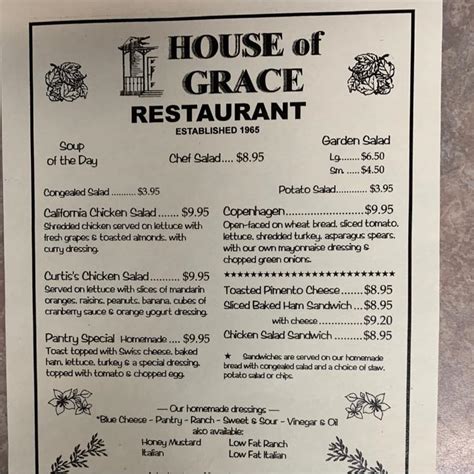 House of Grace Restaurant | Paducah KY