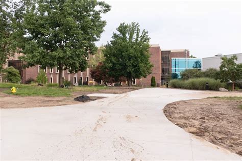 WMU Facilities on Twitter: "New sidewalks in progress between Student Recreation Center and ...