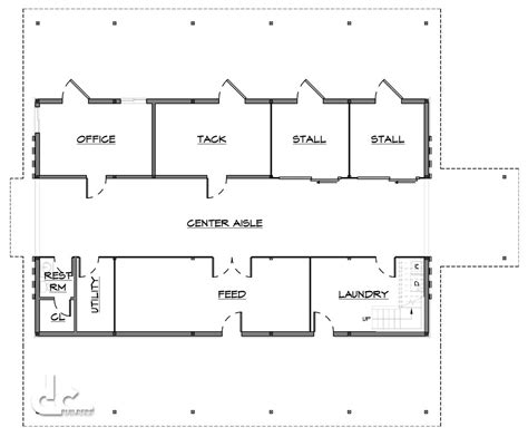 Horse Barn Plans and Design - DC Builders