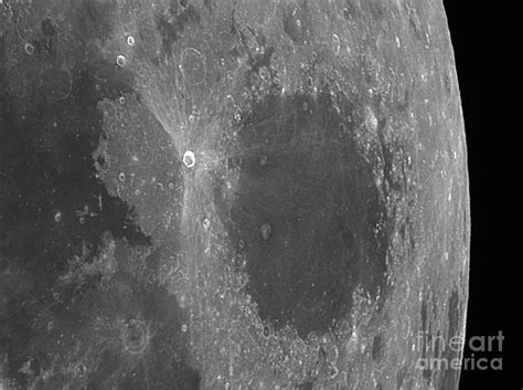 Moon Surface With Mare Crisium Photograph by John Chumack - Pixels