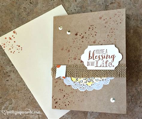 You're A Blessing! - Pretty Paper Cards